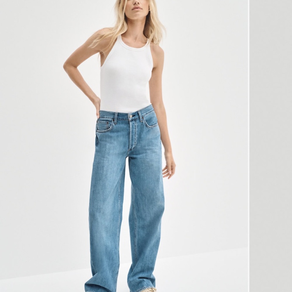 Denim Forum Jane Rib Tank BNWT